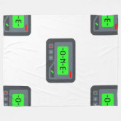 Emoji Pager deken (Voorkant (Horizontaal))