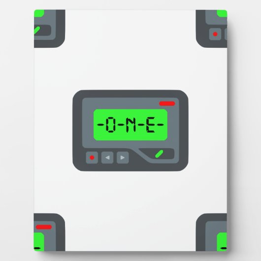 emoji pager fotoplaat (Voorkant)