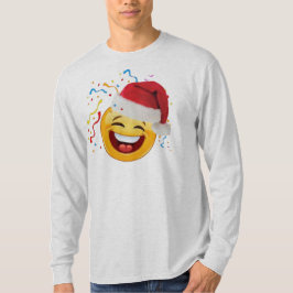 emoji party happy Kerstmas design voor kersthemden T-shirt