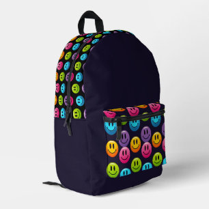 Emoji patroon afgedrukte rugzak