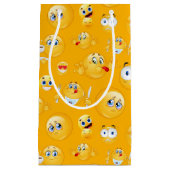 Emoji Pattern 2 Klein Cadeauzakje (Voorkant)