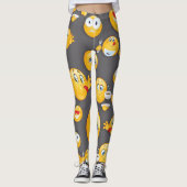Emoji Pattern 2 Leggings (Voorkant)