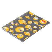 Emoji Pattern 2 Notitieboek (Linkerzijde)