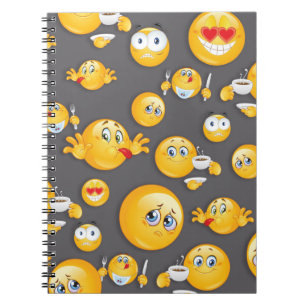 Emoji Pattern 2 Notitieboek