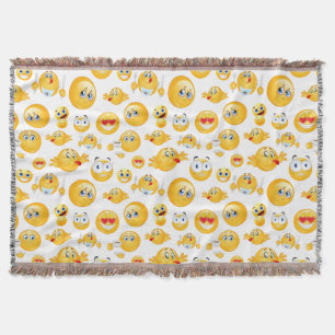 Emoji Pattern Deken