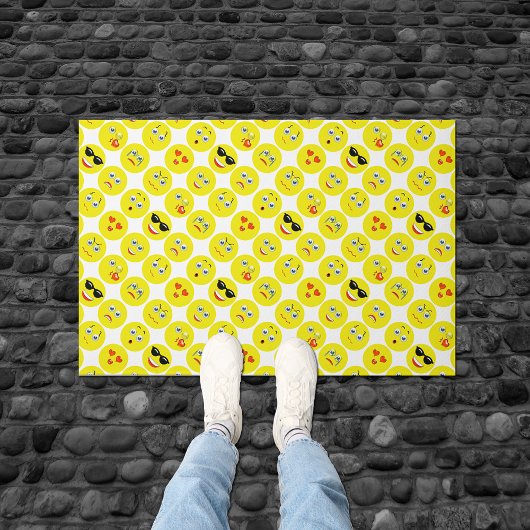 Emoji Pattern Deurmat