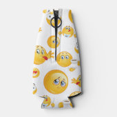 Emoji Pattern Flesjeskoeler (Achterkant)