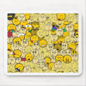 Emoji Pattern Muismat (Voorkant)