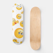 Emoji Pattern Skateboard (Voorkant)
