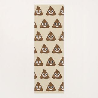 Emoji pile van poo Yoga Mat