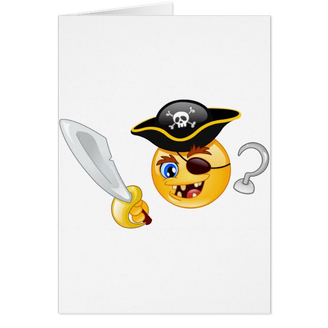 emoji pirate (Devant)