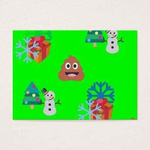 emoji poop de noël