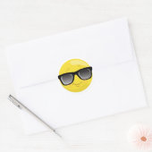 Emoji portant des lunettes de soleil Stickers (Enveloppe)