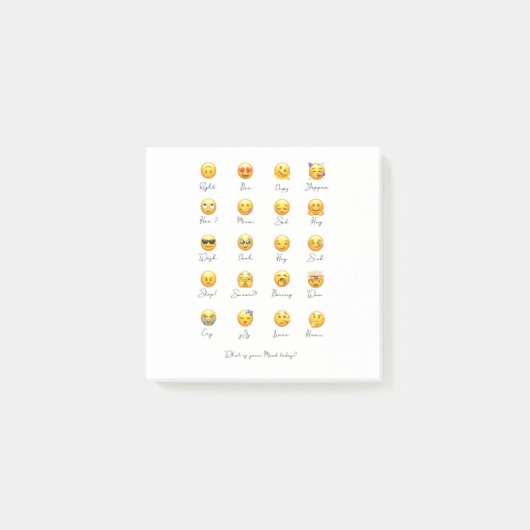 Emoji Post-it® Notes (Voorkant)