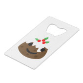 emoji pudding de Noël (Devant Angle)