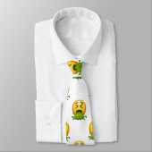 emoji puking, cravate homme necktie (Attaché)