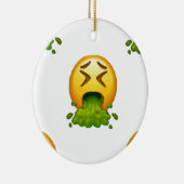 emoji puking keramisch ornament (Rechts)