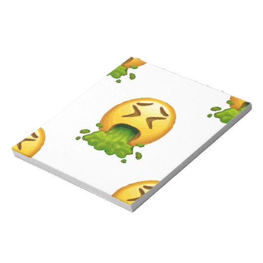 emoji puking notitieblok (Gedraaid)