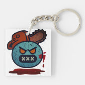 Emoji Razernij Sleutelhanger (Achterkant)