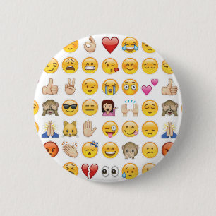 emoji ronde button 5,7 cm