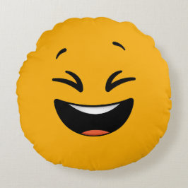 Emoji Round Pillow Rond Kussen