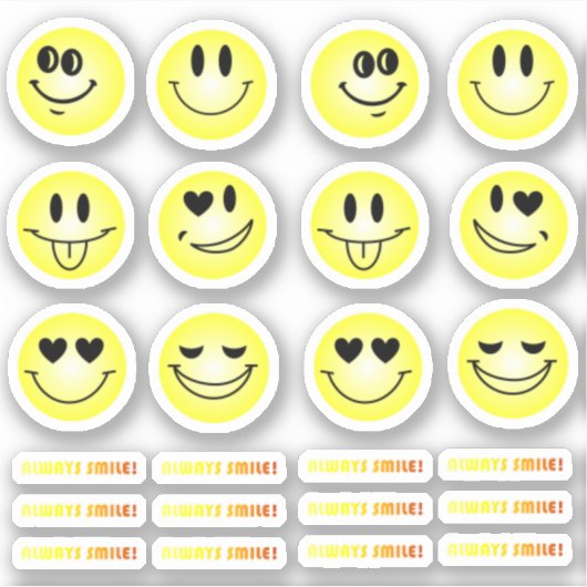 Emoji-sticker Sticker (Voorkant)