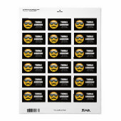 Emoji Super Shady ID230 Etiket (Full Sheet)