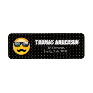Emoji Super Shady ID230 Etiket