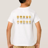 emoji t-shirt (Achterkant)