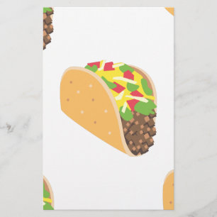 emoji taco briefpapier