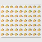 emoji taco cadeaupapier (Vlak)