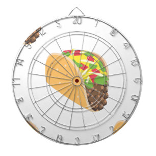 emoji taco dartbord