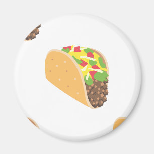 emoji taco magneet