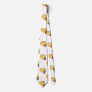 Emoji Taco Menswear mannen stropdas stropdas