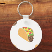 emoji taco sleutelhanger (Voorkant)