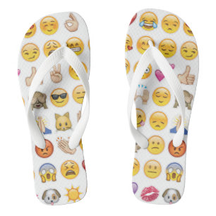 Emoji teenslippers Sandalen Schoenen