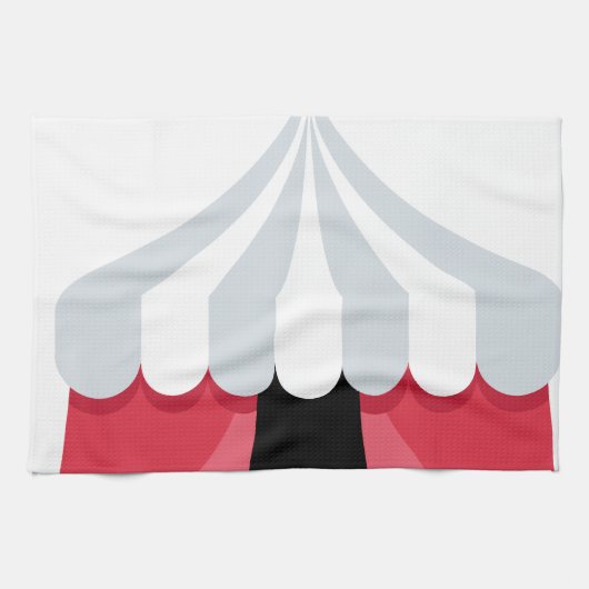 Emoji Twitter - Circus Tent Theedoek (Horizontaal)
