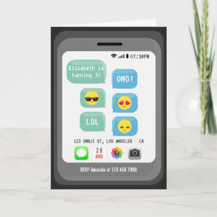 Emoji Verjaardagsfeestje