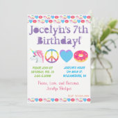 emoji-verjaardagsuitnodiging kaart (Staand voorkant)