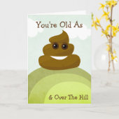 Emoji vieux comme dunette et au-dessus de la carte (Fleur jaune)