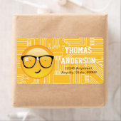Emoji Volleally Techie ID229 Etiket (Insitu)