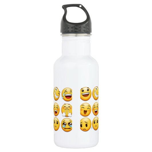 emoji waterfles  (Achterkant)
