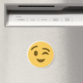 Emoji Wink Magneet (Insitu (Vaatwasser))