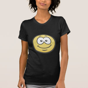 Emoji: Witte glimlach T-shirt