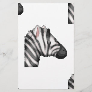 emoji zebra briefpapier