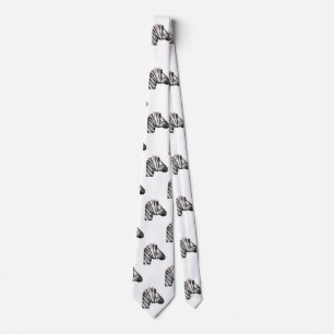 emoji zebra homme necktie cravate