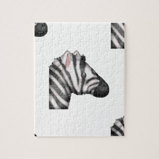 emoji zebra legpuzzel (Verticaal)
