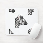 emoji zebra muismat (Met muis)