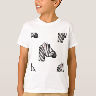 emoji zebra t-shirt