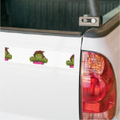 emoji zombie bumpersticker (Op Truck)